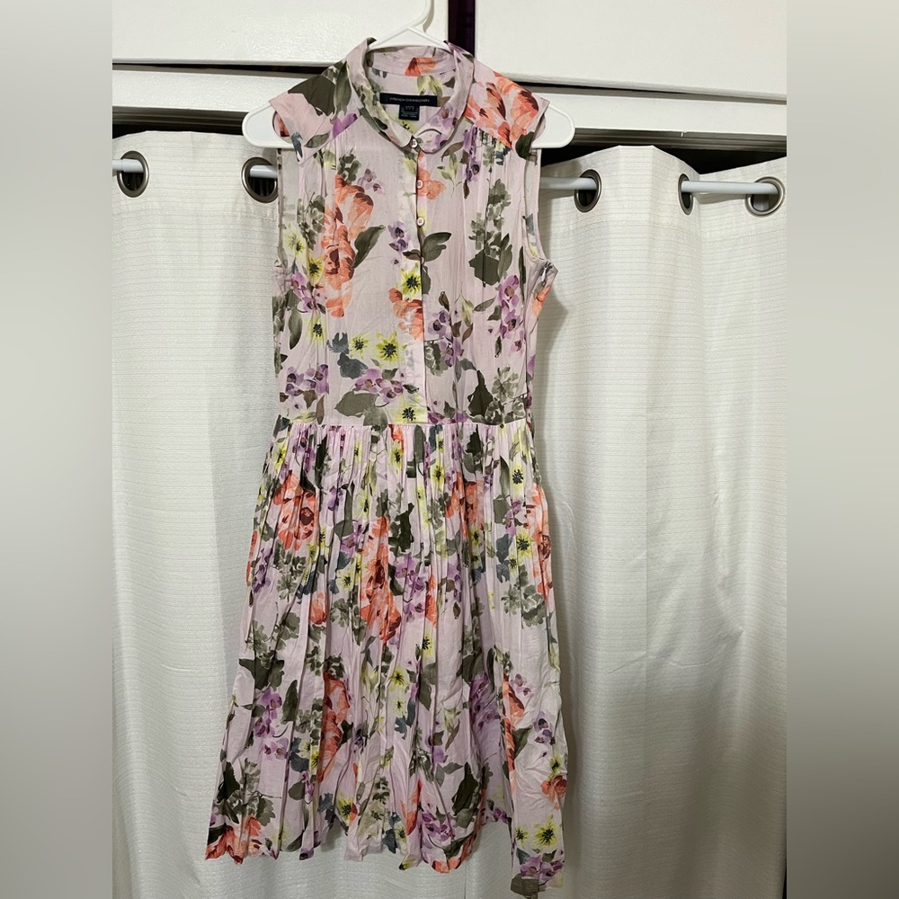 French Connection floral Print Dress size 8